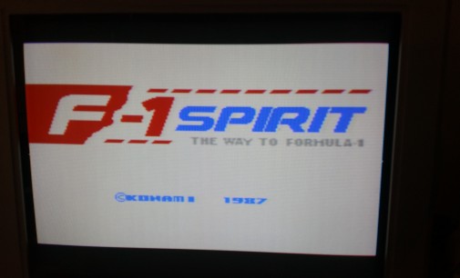 F1 SPIRIT (MSX)