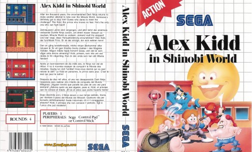 GameCenter RetroAlba episodio 4 Alex Kidd in Shinobi World Master System