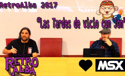 RetroAlba 2017 Charla-entrevista: “Las tardes de vicio con Jon Cortázar”